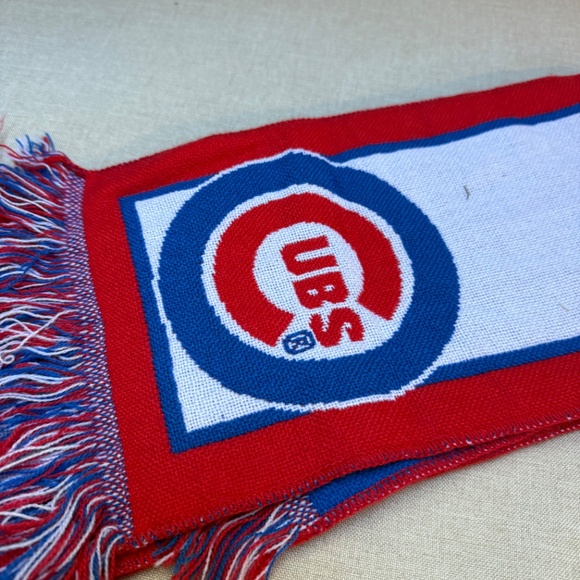Vintage Chicago Cubs Old Style Advertising Scarf - Picture 4 of 10